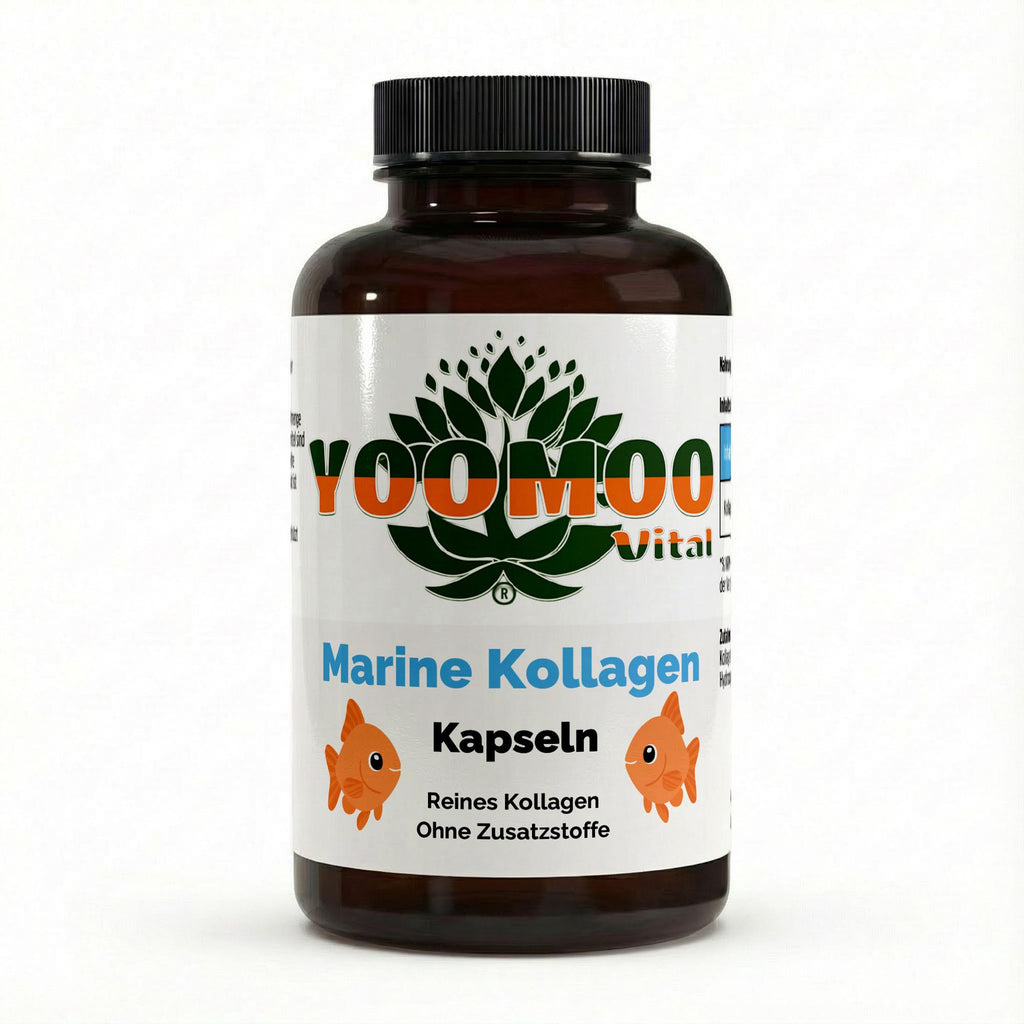 Marine Kollagen Peptide - 120 Kapseln - YOOMOO Vital
