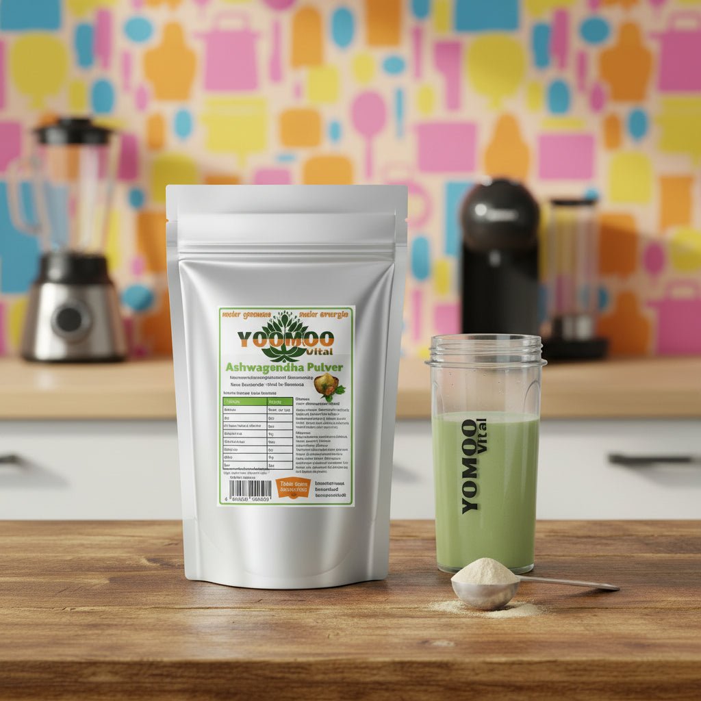 Premium Ashwagandha Pulver - 500g - YOOMOO Vital