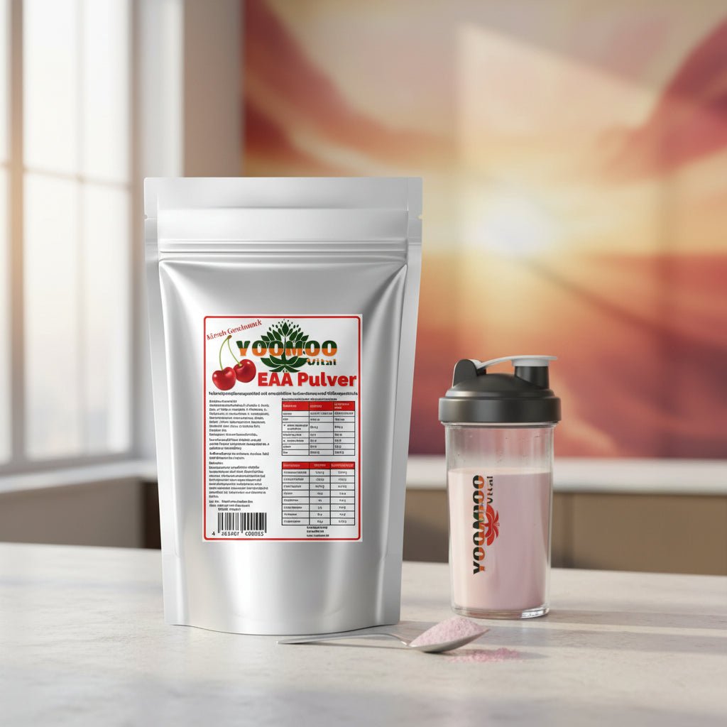 Premium Aminosäuren Pulver Kirsche - 500g - YOOMOO Vital