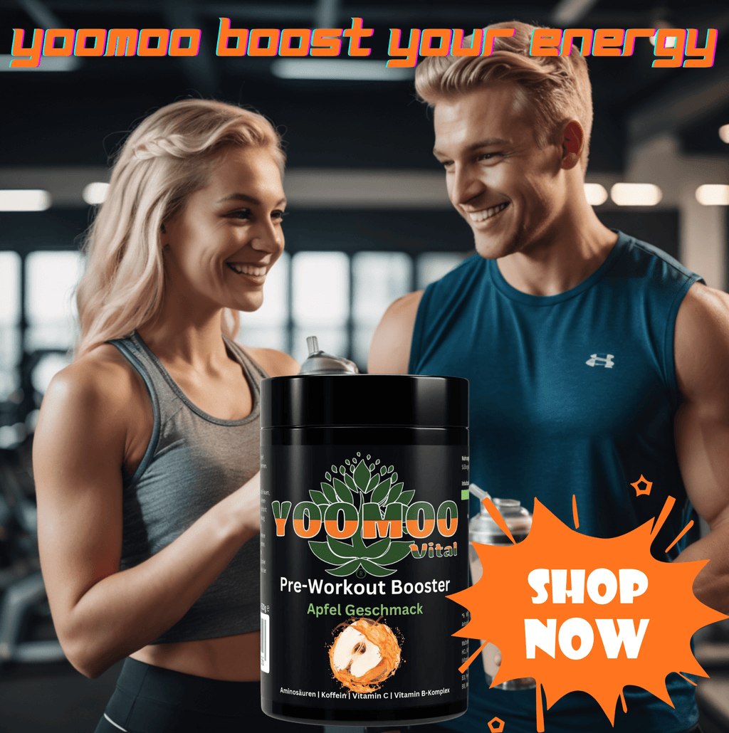 Pre - Workout Booster Apfel - 520g - YOOMOO Vital