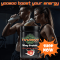Premium Whey Protein Erdbeere - 1.000g - Muskelaufbau - YOOMOO Vital