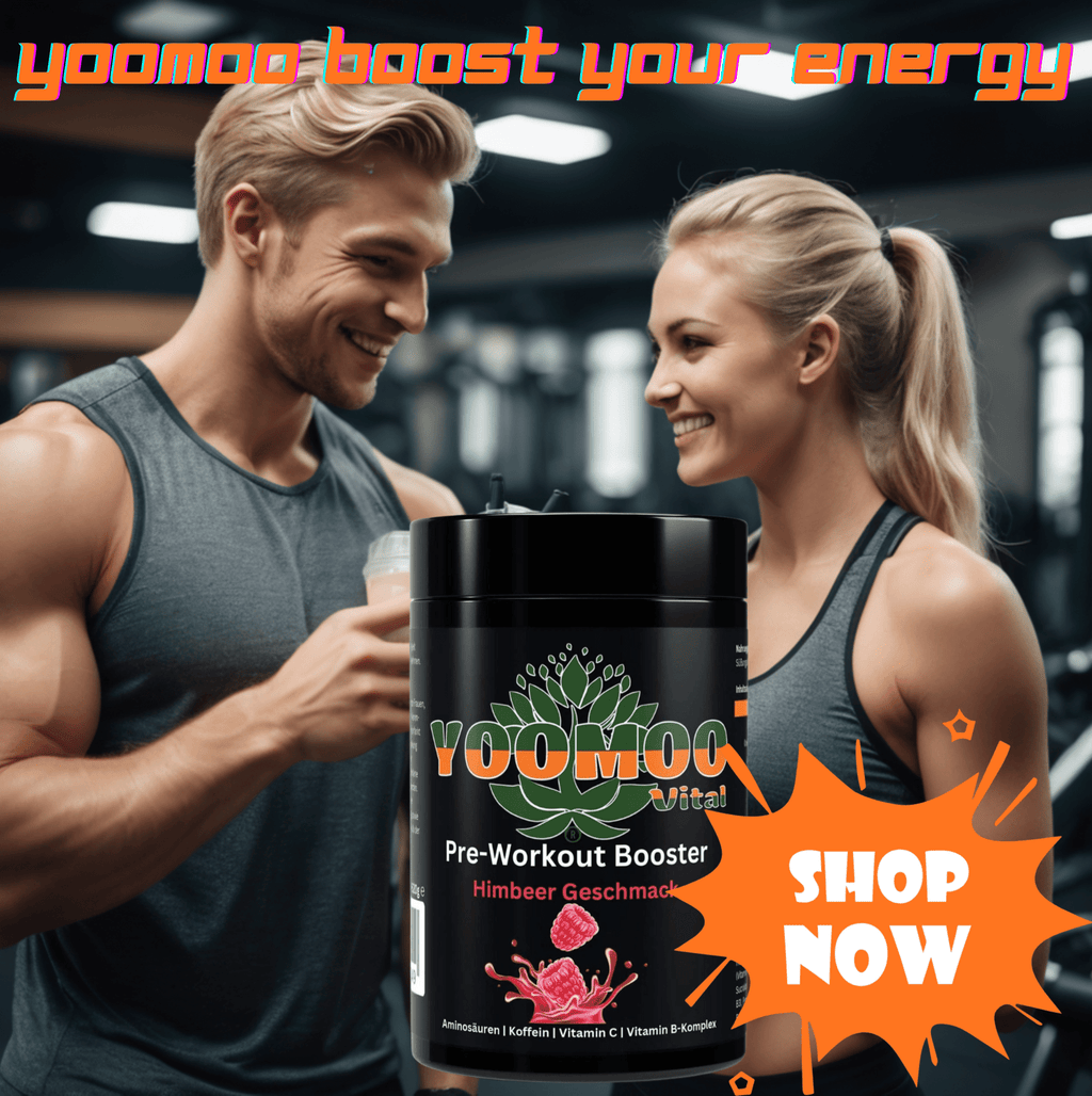 Pre - Workout Booster Himbeere - 520g - YOOMOO Vital