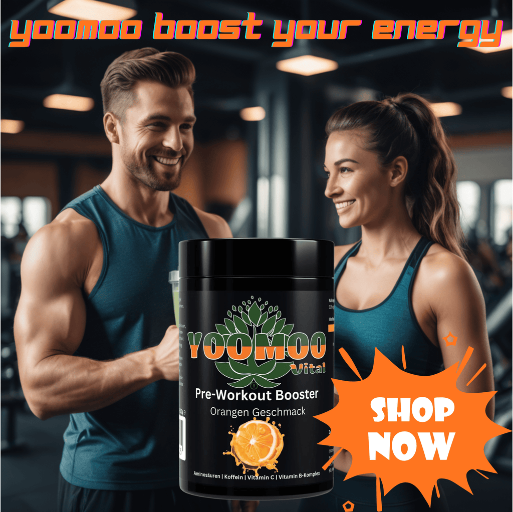 Pre - Workout Booster Orange - 520g - YOOMOO Vital